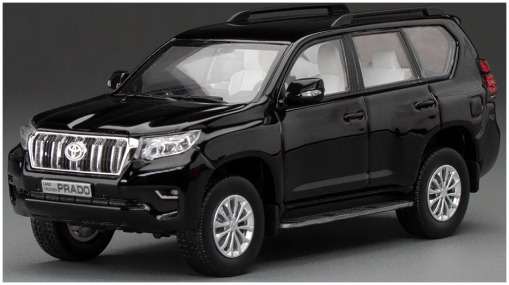 Toyota Land Cruiser Prado 2018 Eclipse Black (LHD) 1:43 – diecast model