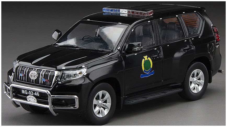Toyota Land Cruiser Prado 2018 Macau Correctional Services Bureau (999pcs) 1:43 – diecast model