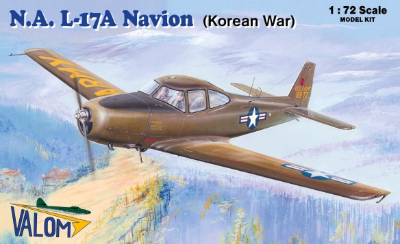 Available To Order – L-17A Navion (Korean War) 79th Inf. Div. 1:72 Valom Model (VLM 72106)