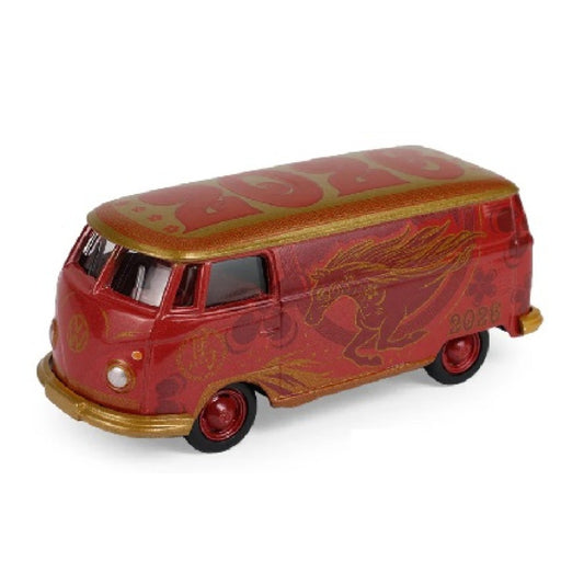 Available to Order – Volkswagen Type 2 Panel Van - Chinese Zodiac 2026 Year of the Horse - Hobby Exclusive 1:64 GreenLight Model (GL30604)