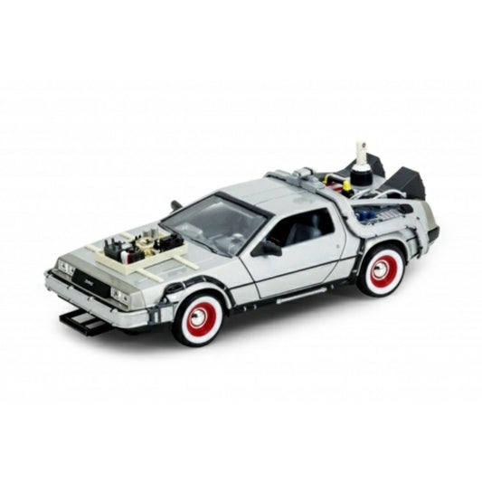 Available to Order – Back to the Future III Delorean 1:24 Welly Model (W22444)