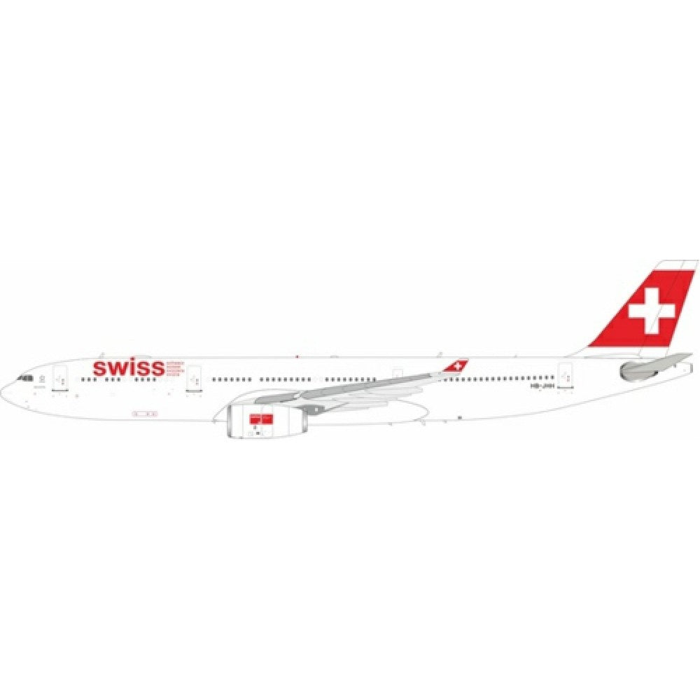 Available to Order – A330-300 Swiss International Air Lines HB-JHH Engine with Logo with Stand Limited 100pcs 1:200 Wb Models Model (WB333JHH)
