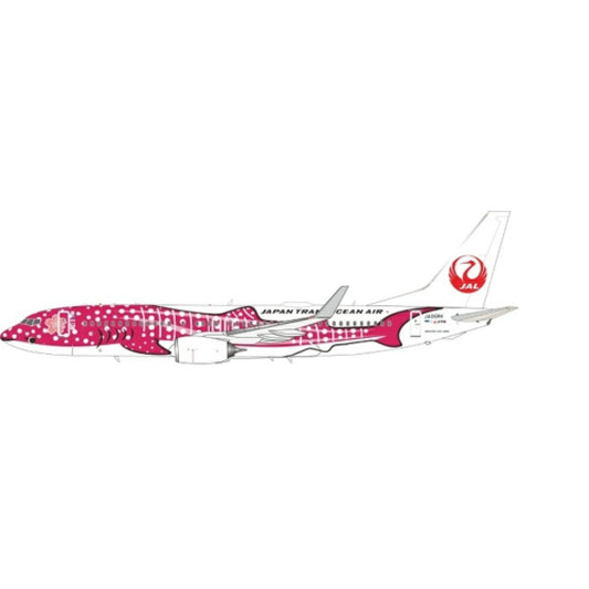 Available to Order – 737-8q3 Japan Transocean Air (sakura Jinbei Livery) Ja06rk 1:200 Wb Models Model (WB73806RK)