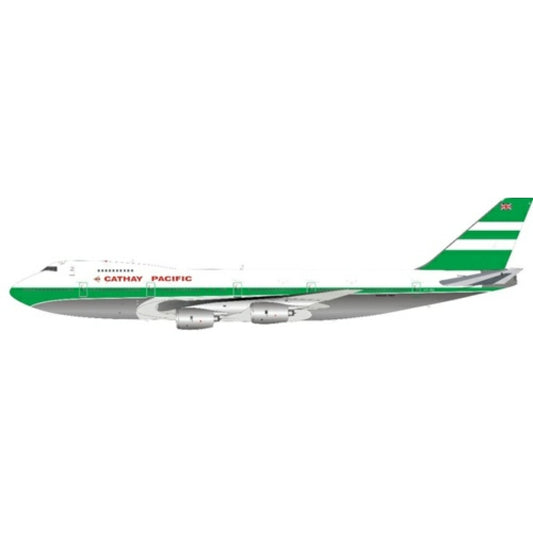 THIS ITEM IS AVAILABLE TO ORDER FROM OUR SUPPLIER - 1:200 WB MODELS WB7472028P 747-200 CATHAY PACIFIC POLISHED VR-HIA WITH STAND