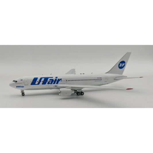 THIS ITEM IS AVAILABLE TO ORDER FROM OUR SUPPLIER - 1:200 WB MODELS WBA2051 UTAIR AVIATION BOEING 767-224/ER RA-73081 WITH STAND