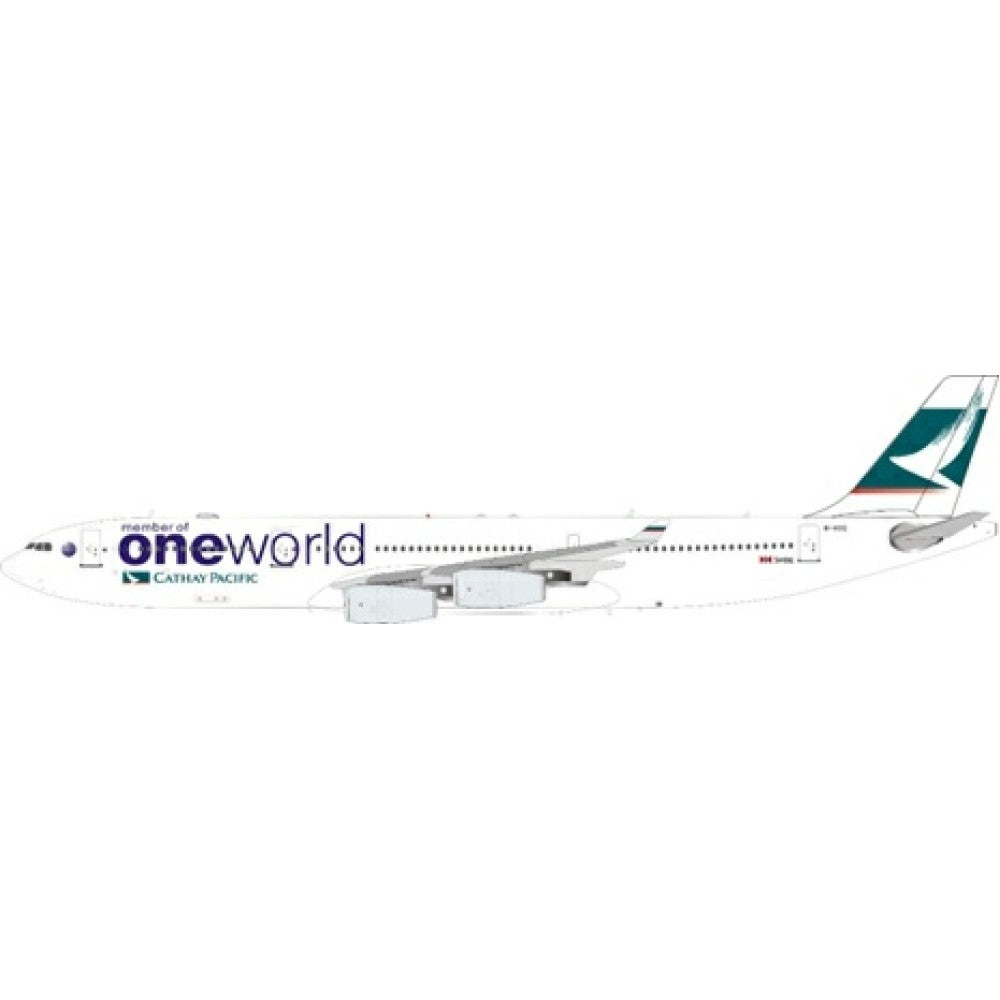 THIS ITEM IS AVAILABLE TO ORDER FROM OUR SUPPLIER - 1:200 WB MODELS WBA3403011 A340-313 CATHAY PACIFIC ONE WORLD B-HXG