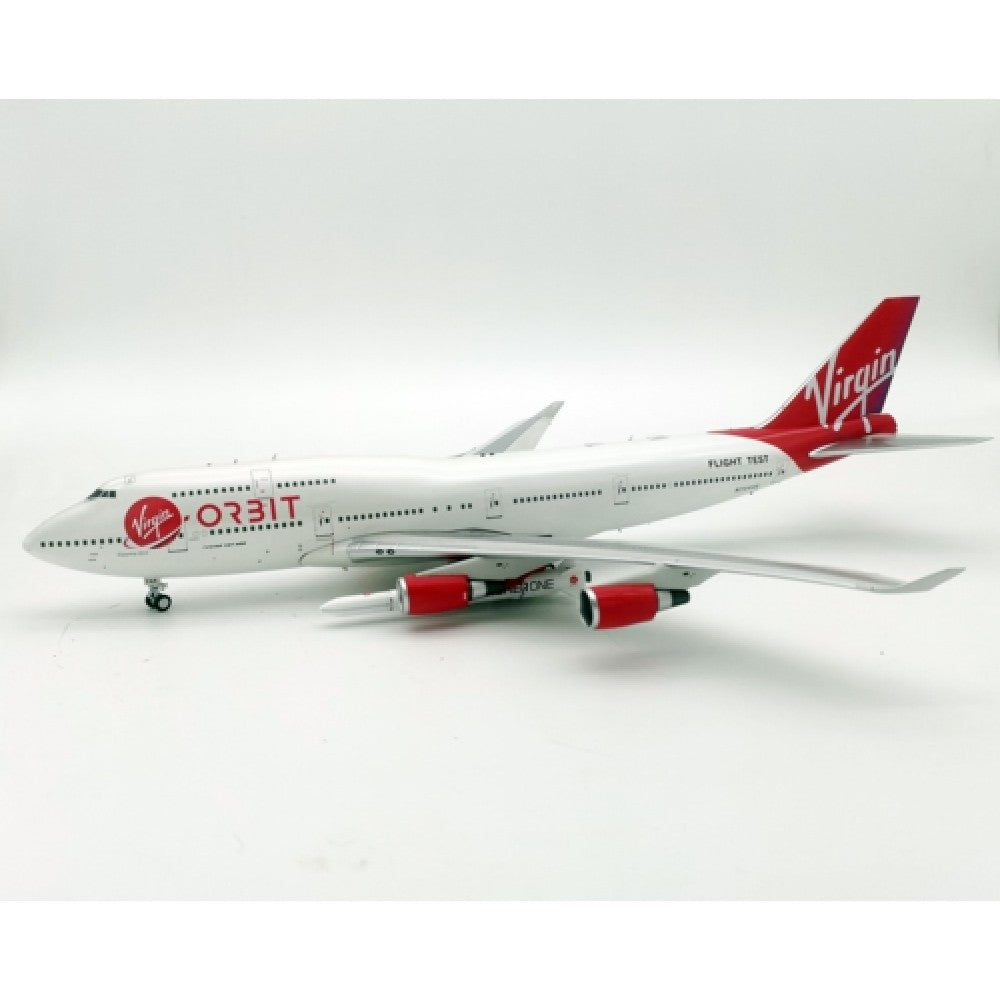 Available to Order – Virgin Orbit 747-400 N744vg Plus Wing Rocket and Stand 1:200 Wb Models Model (WBVRORBIT)