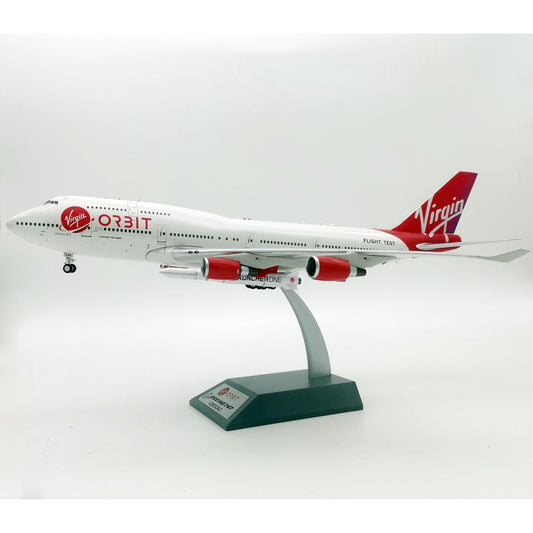 Available to Order – Virgin Orbit 747-400 N744vg Plus Wing Rocket and Stand 1:200 Wb Models Model (WBVRORBIT)