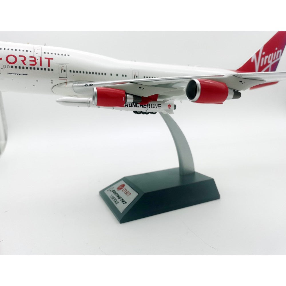 Available to Order – Virgin Orbit 747-400 N744vg Plus Wing Rocket and Stand 1:200 Wb Models Model (WBVRORBIT)