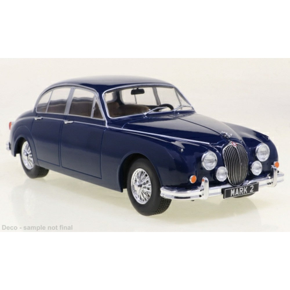 Available to Order – Jaguar MK Ii Dark Blue 1960 1:24 Whitebox Model (WBX124201)