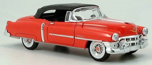 Available To Order – Cadillac Eldorado Conv S/Top Up - Red 1:24 (WEL 22414HR)