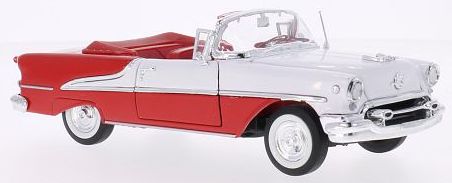 Available To Order – Oldsmobile Super 88 Conv 1955 - Red/White 1:24 Welly Model (WEL 22432R)