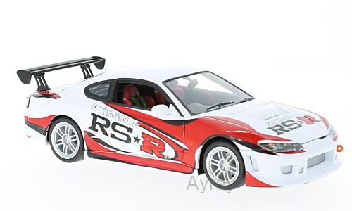Available to Order – Nissan Silvia S15 RS-R, white racing, RHD 1:24 (WEL 22485SW)