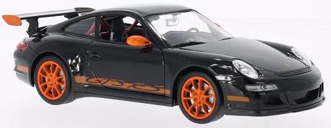 Available to Order – Porsche 911 GT3 RS (997) - Black/Orange 1:24 (WEL 22495K)