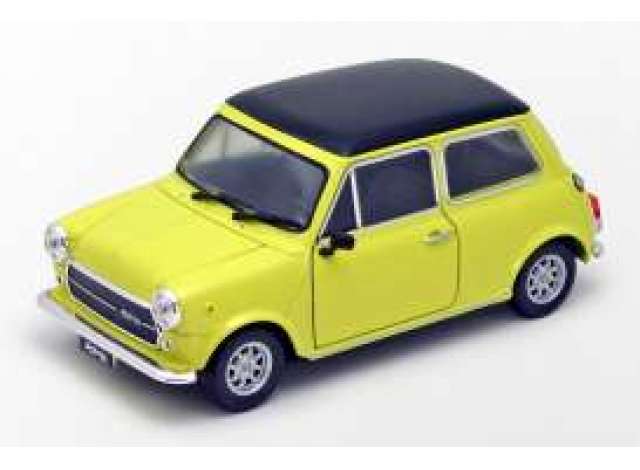 Available to Order – Mini Cooper 1300 - Yellow (Black Roof) 1:24 (WEL 22496Y)