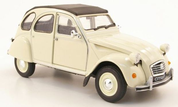 Citroen 2CV Beige 1:24 Welly Model