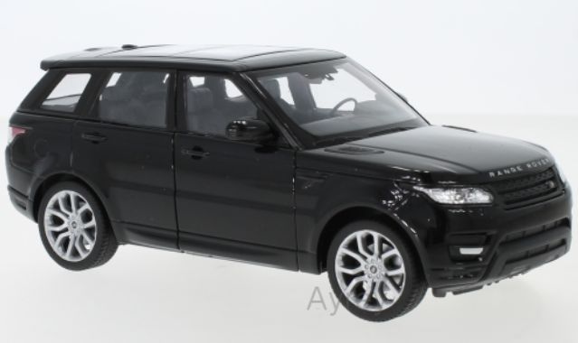 Available to Order – Land Rover Range Rover Sport Black 1:24 (WEL 24059K)