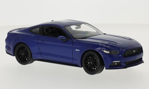 Available to Order – Ford Mustang GT 2015 - Blue 1:24 (WEL 24062B)