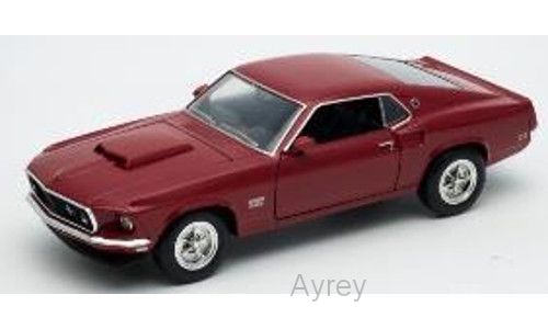 Available to Order – Ford Mustang Boss 429, red, 1969 1:24 (WEL 24067R)