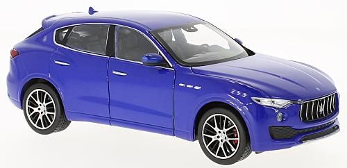 Available To Order – Maserati Levante, blue, 2016 1:24 Welly Model (WEL 24078B)