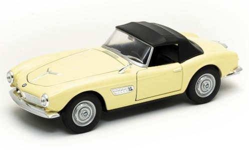 Available To Order – BMW 507 Beige Closed 1:24 (WEL 24097BE)
