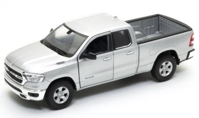 Available To Order – Dodge RAM 1500 Silver 2019 1:24 (WEL 24104S)