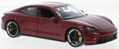 Available to Order – Porsche Taycan Turbo S Red 1:24 (WEL 24107R)