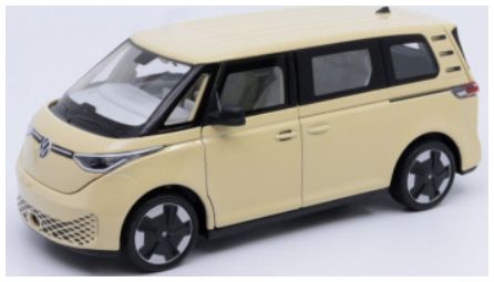 Available to Order – VW ID.BUZZ Beige (w/Windows) 1:24 (WEL 24119BE)
