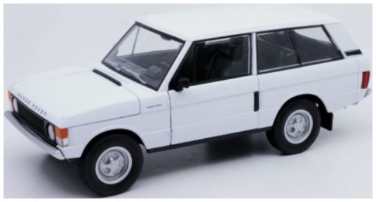 Available to Order – Land Rover Range Rover White 1970 1:24 (WEL 24128W)