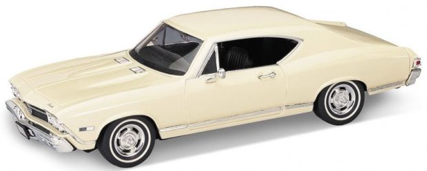 Chevrolet Chevelle SS 396 1968 - Beige 1:24 Welly Model