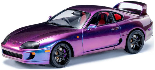 Available to Order – Toyota Supra A80 Midnight Purple (RHD) 1:18 (WHE 180102)