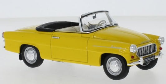 Available to Order – Skoda Felicia Cabrio Yellow 1959 1:24 (WHI 124118)