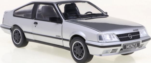 Available to Order – Opel Monza A2 GSE Silver 1983 1:24 (WHI 124156)