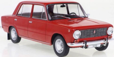 Available to Order – Lada 1200 Red 1970 1:24 (WHI 124170)