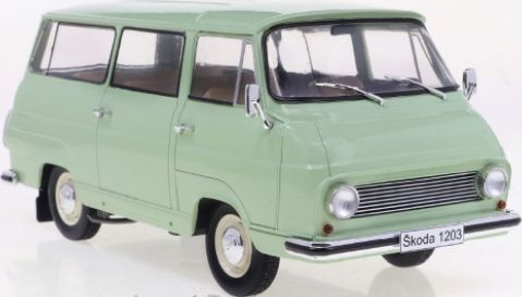 Available to Order – Skoda 1203 Light Green 1968 1:24 (WHI 124176)