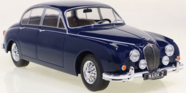 Available to Order – Jaguar MK II Dark Blue 1960 1:24 (WHI 124201)
