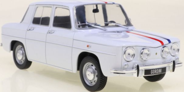 Available To Order – Renault 8 Gordini White 1964 1:24 Whitebox Model (WHI 124206)