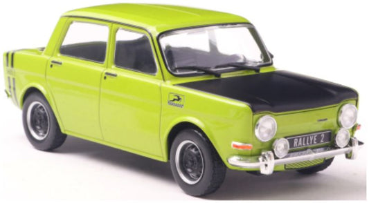 Available to Order – Simca 1000 Rallye 2 Green 1970 1:24 (WHI 124246)