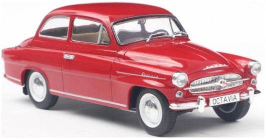 Available to Order – Skoda Octavia Super Red 1959 1:24 (WHI 124265)