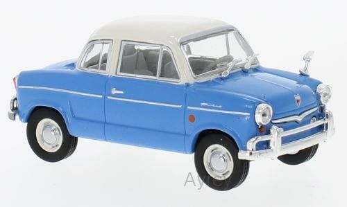 Available to Order – NSU Prinz 30E, blue/white, 1959 1:43 (WHI 281)