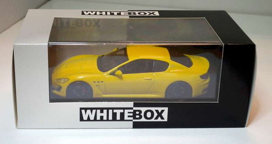 Available To Order – Maserati GranTurismo MC Stradale 2013 Yell 1:43 Whitebox Model (WHI S029)
