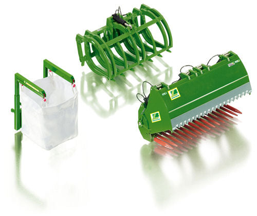 Available to Order – Front Loader John Deere Green Attachments 1:32 (WIK 077382)