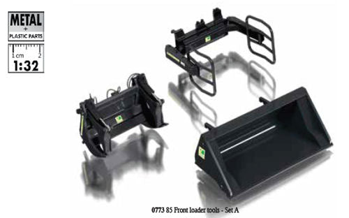 Available to Order – Front Loader Attachments Set A 1:32 (WIK 077385)