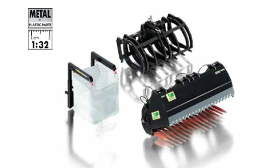 Available to Order – Front Loader Attachments Set B 1:32 (WIK 077386)