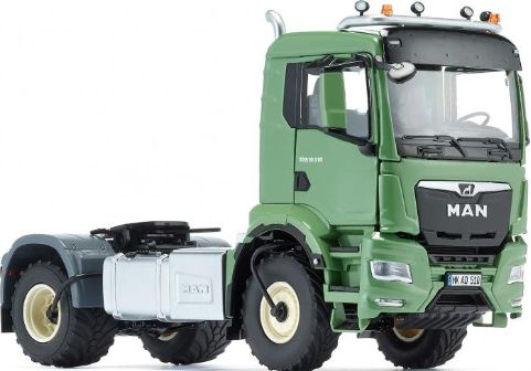 Available to Order – Man Tgs 18.510 4X4 Bl 2 Axle Truck - Green 1:32 (WIK 077650)