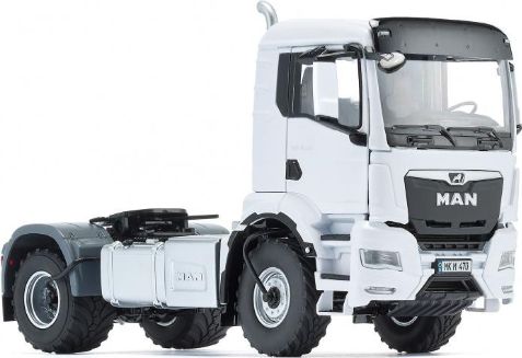 Available to Order – Man Tgs 18.510 4X4 Bl 2 Axle Truck - White 1:32 (WIK 077652)