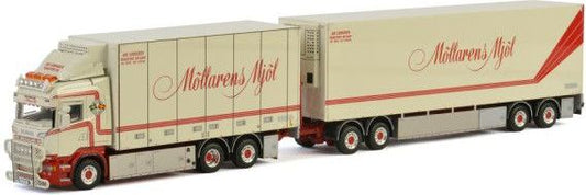 Available to Order – Scania R Streamline Highline - Combi Jan Lundgren Transport 1:50 WSI Models Model (WSI 01-2229)