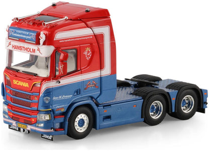 Available To Order – Scania R Highline CR20H 6x2 TAG Axle Jens H. Petersen 1:50 (WSI 01-4683)
