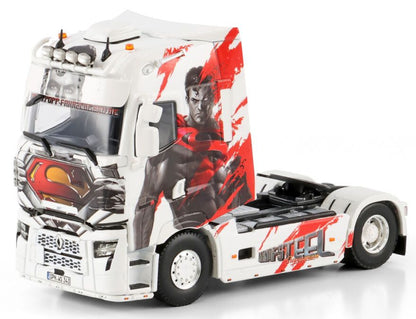 Available To Order – Renault Trucks T High 4x2 Popp Fahrzeugbau Superman 1:50 (WSI 01-4688)