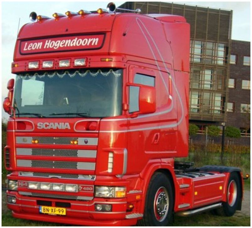 Available To Order – Scania 4 Series Topline 4x2 Leon Hogendoorn 1:50 WSI Models Model (WSI 01-4988)